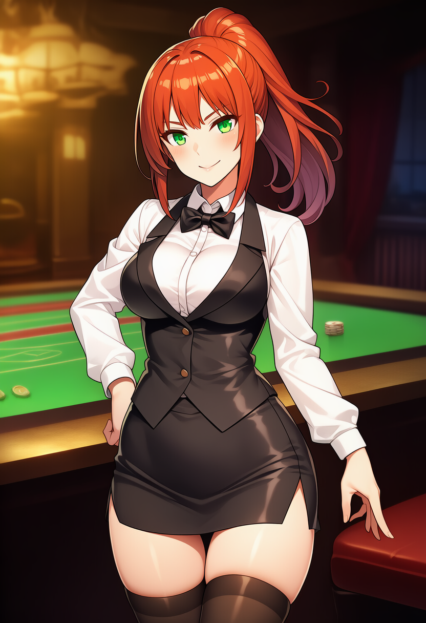 Strip Poker: After Hours - Casino Dealer